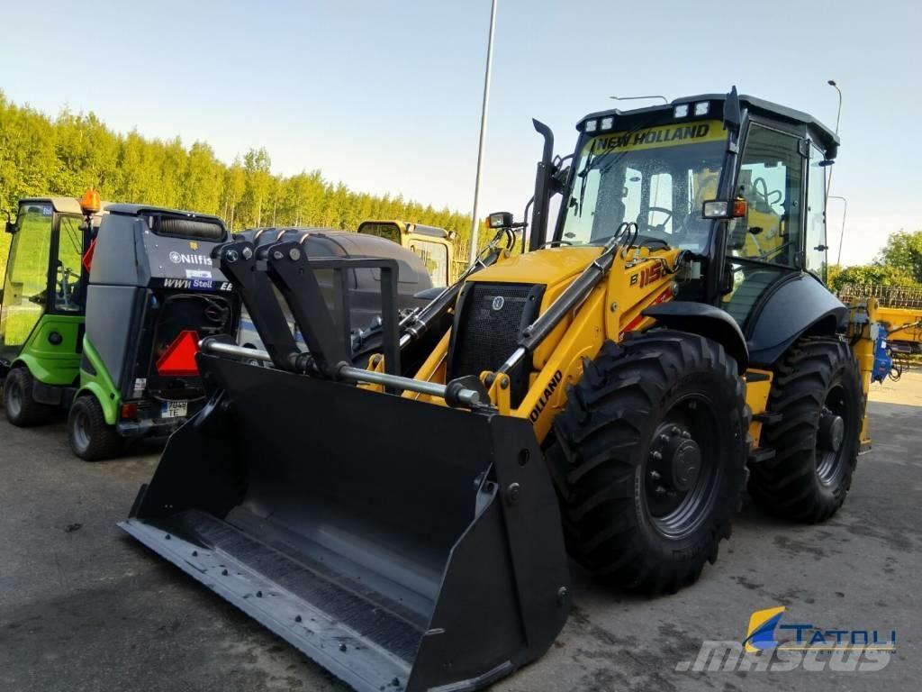 New Holland B 115 D Retrocargadoras