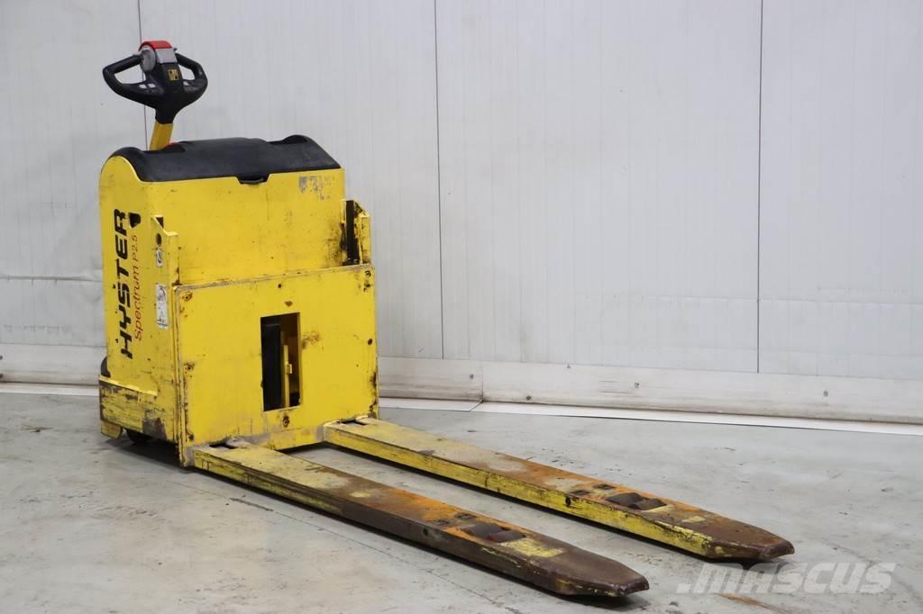 Hyster P2.5 Montacargas de baja elevación