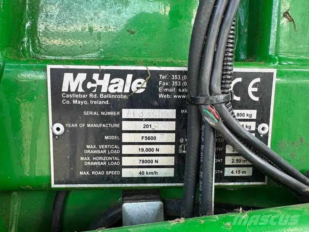 McHale F5600 plus Cosechadoras de forraje