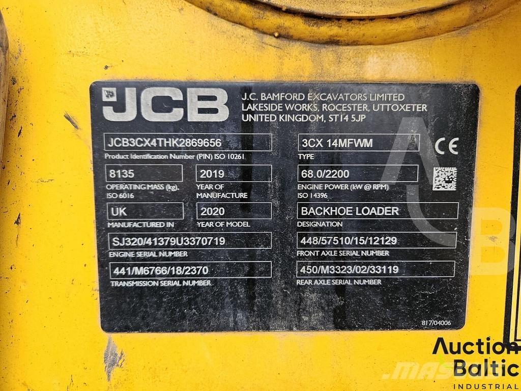 JCB 3 CX Retrocargadoras