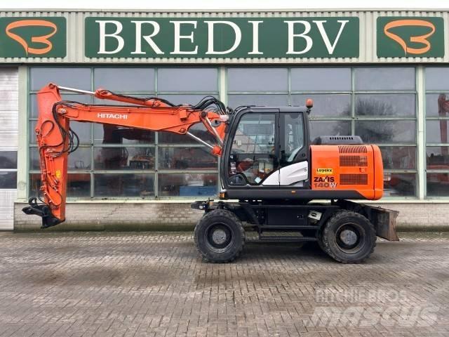 Hitachi ZX140W-5B Excavadoras de ruedas