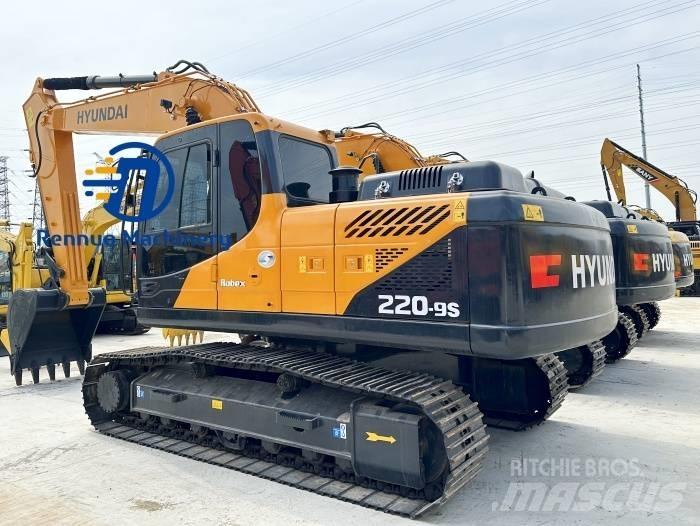 Hyundai R220-9S Excavadoras sobre orugas