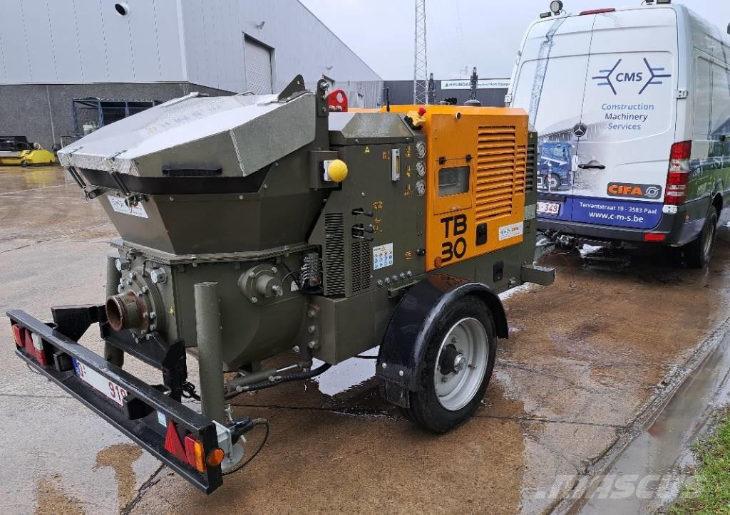 Turbosol TB30/T Bombas de concreto