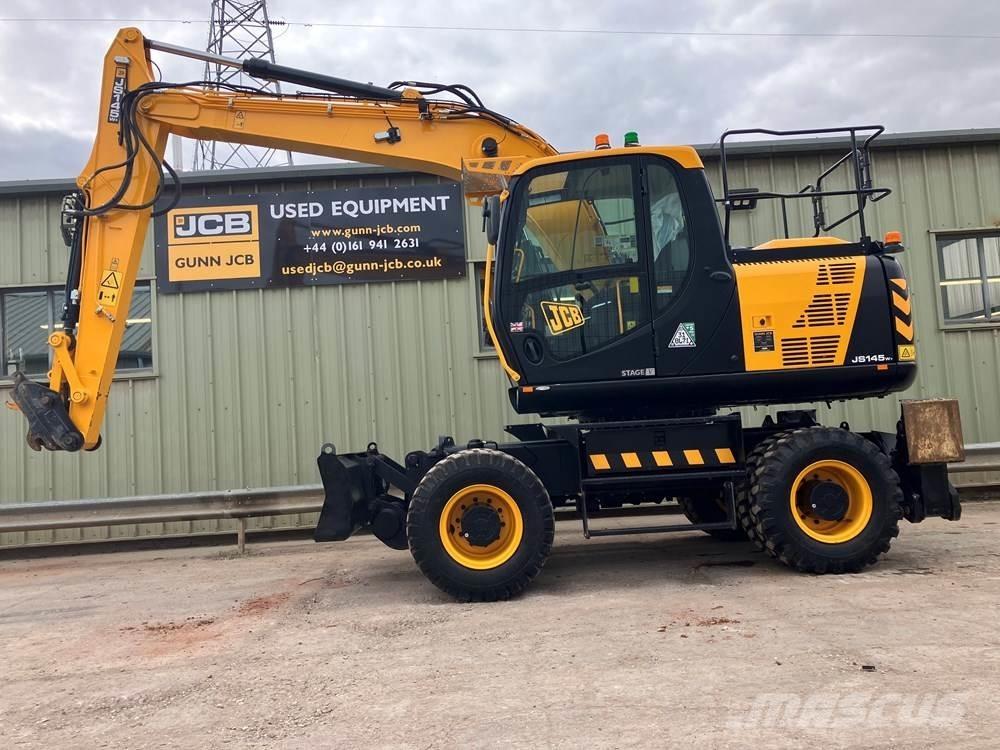 JCB JS145W Excavadoras de ruedas