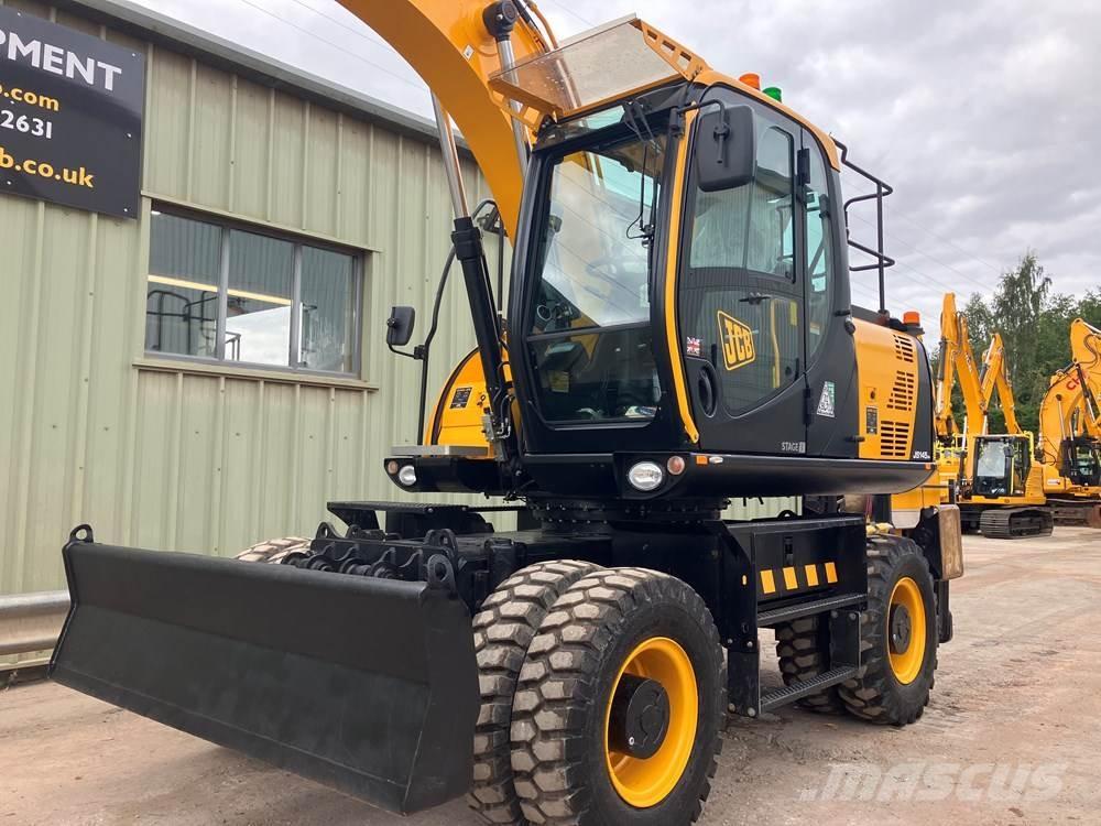 JCB JS145W Excavadoras de ruedas