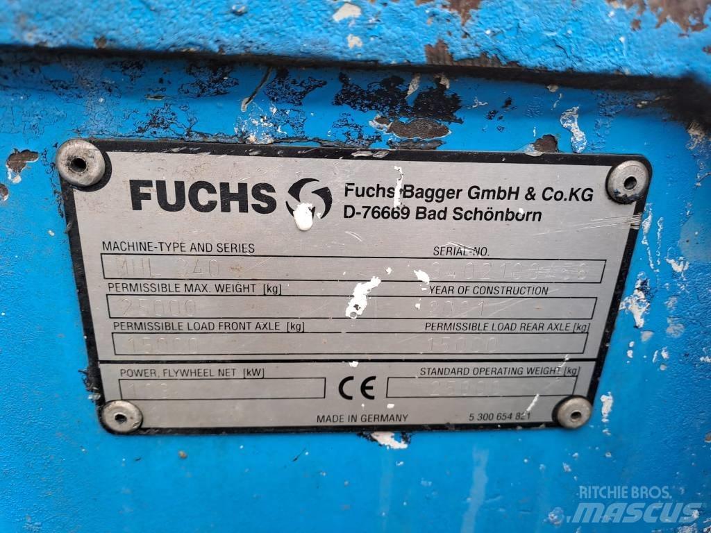 Fuchs MHL 340 Manejadores de residuos industriales