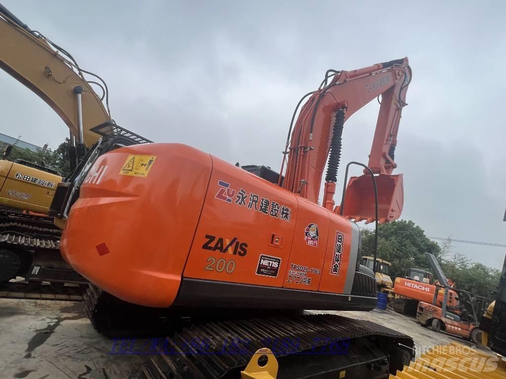 Hitachi ZX200 Excavadoras sobre orugas