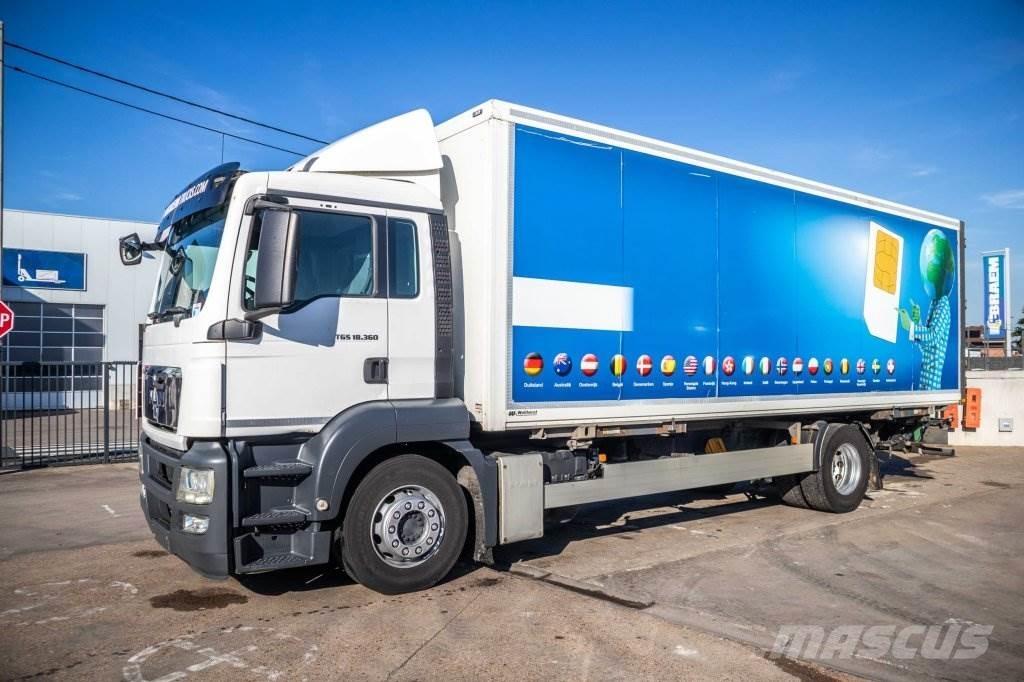 MAN TGS 18.360 LL Camiones con caja de remolque