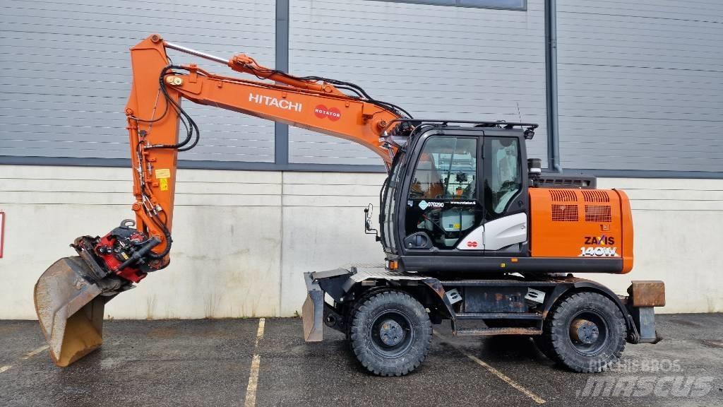 Hitachi ZX140W-6 Excavadoras de ruedas