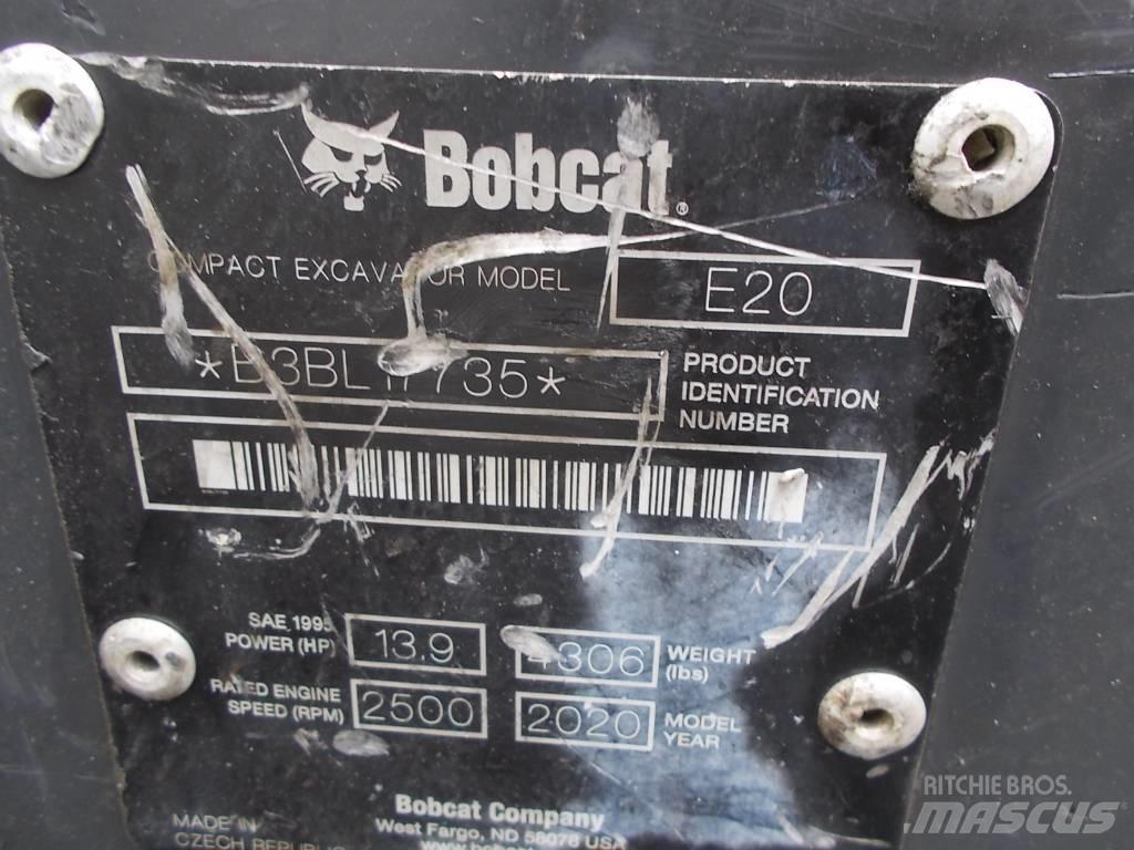 Bobcat E20 Miniexcavadoras