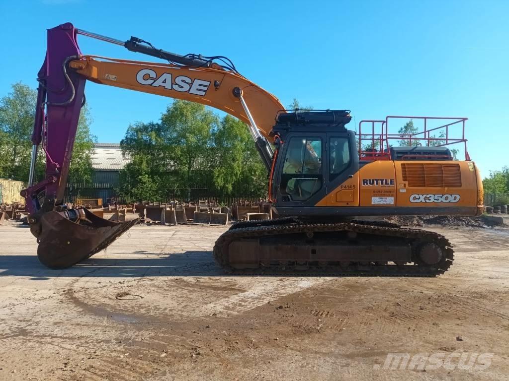 CASE CX350D Excavadoras sobre orugas