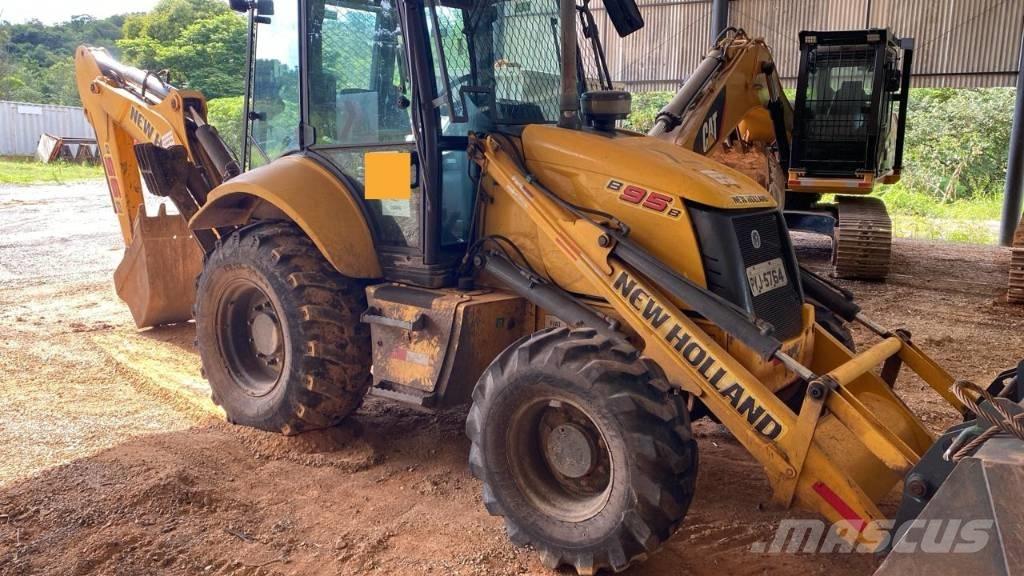 New Holland B 95 B Retrocargadoras