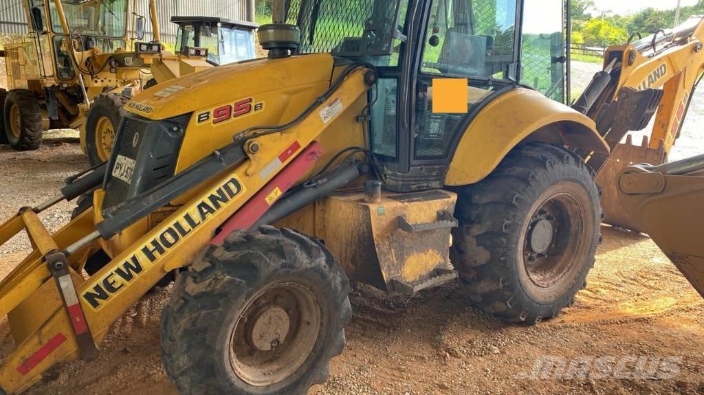 New Holland B 95 B Retrocargadoras