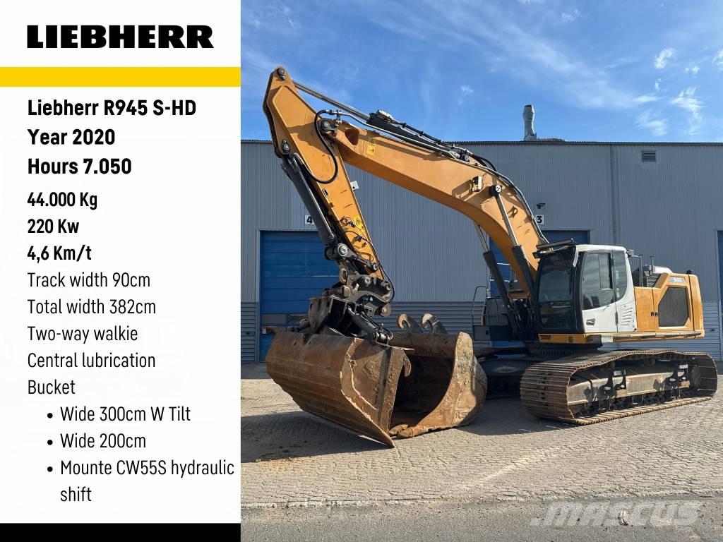 Liebherr R945 Excavadoras sobre orugas