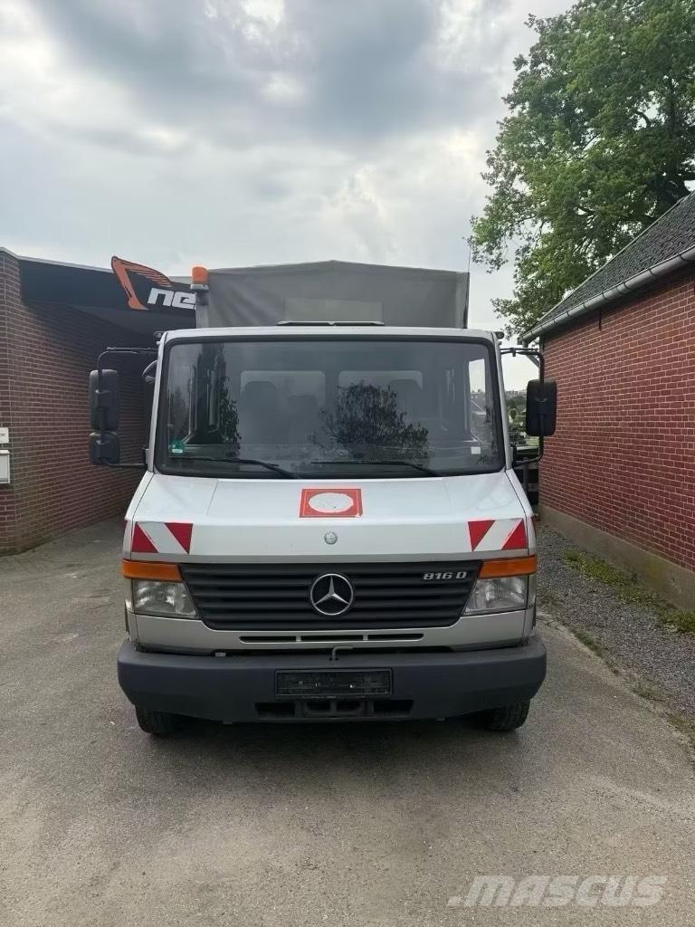 Mercedes-Benz 816 Camiones con caja de remolque