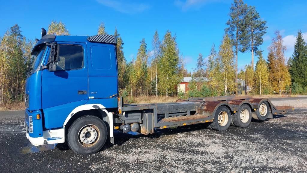 Volvo FH12 460 8x4*4 Camiones de transporte de maquinaria forestal