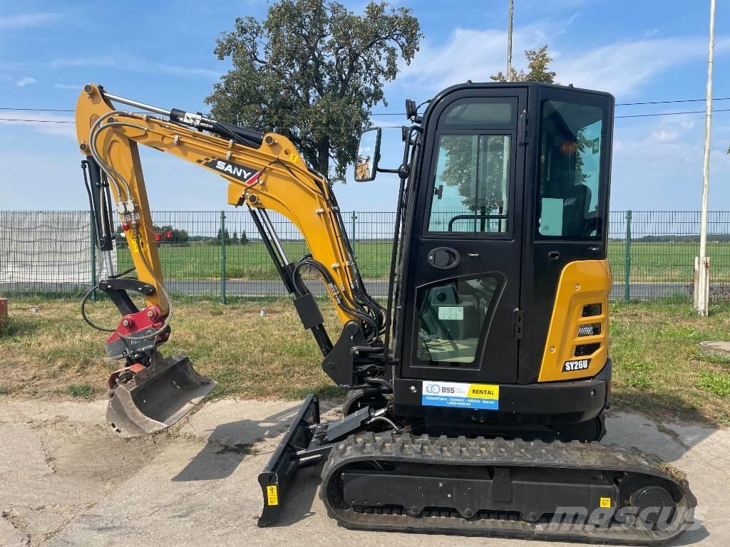 Sany SY 26 U Miniexcavadoras