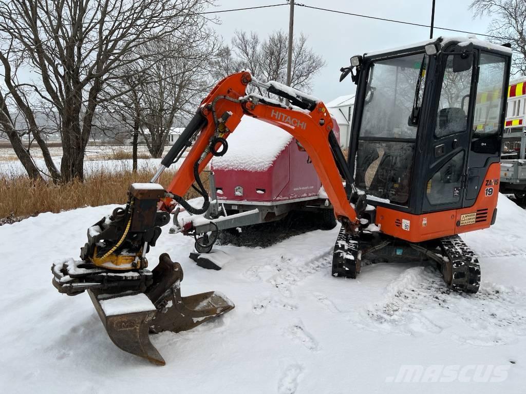 Hitachi ZX 19-U Miniexcavadoras