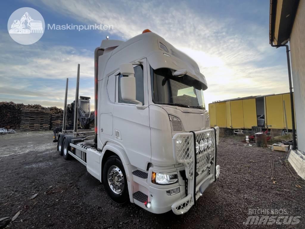 Scania R 650 Transportes de madera