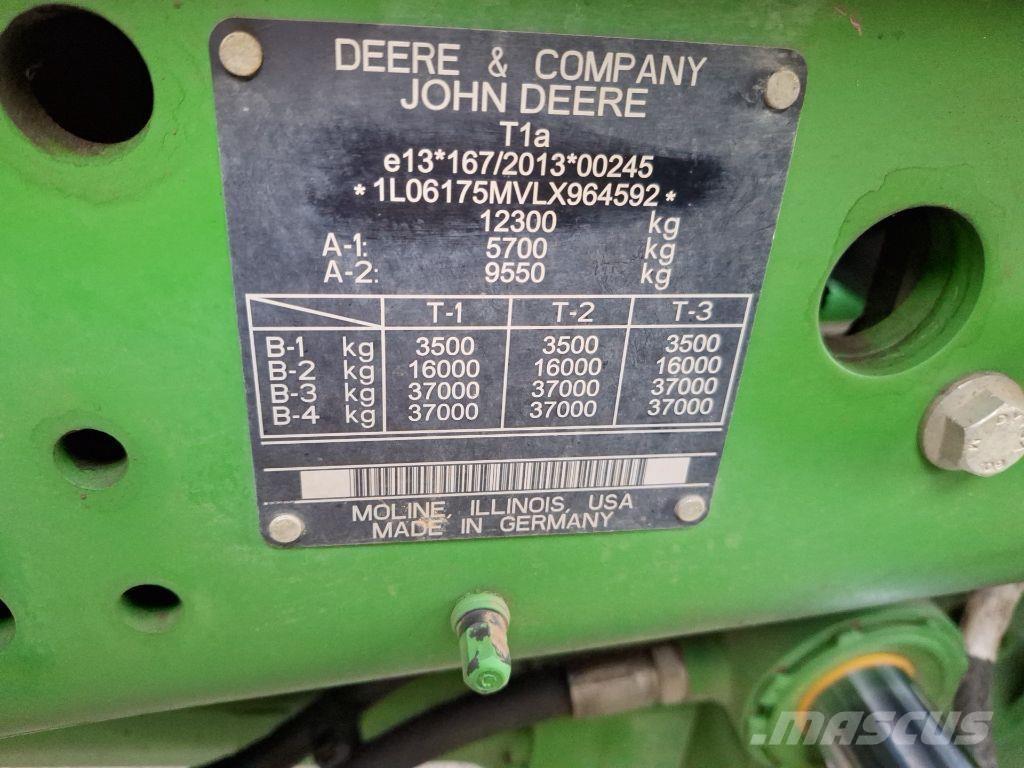 John Deere 6175M Tractores