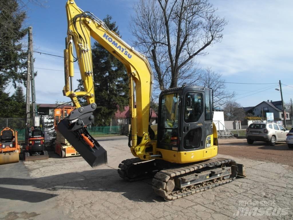 Komatsu PC80MR-3 Excavadoras 7t - 12t