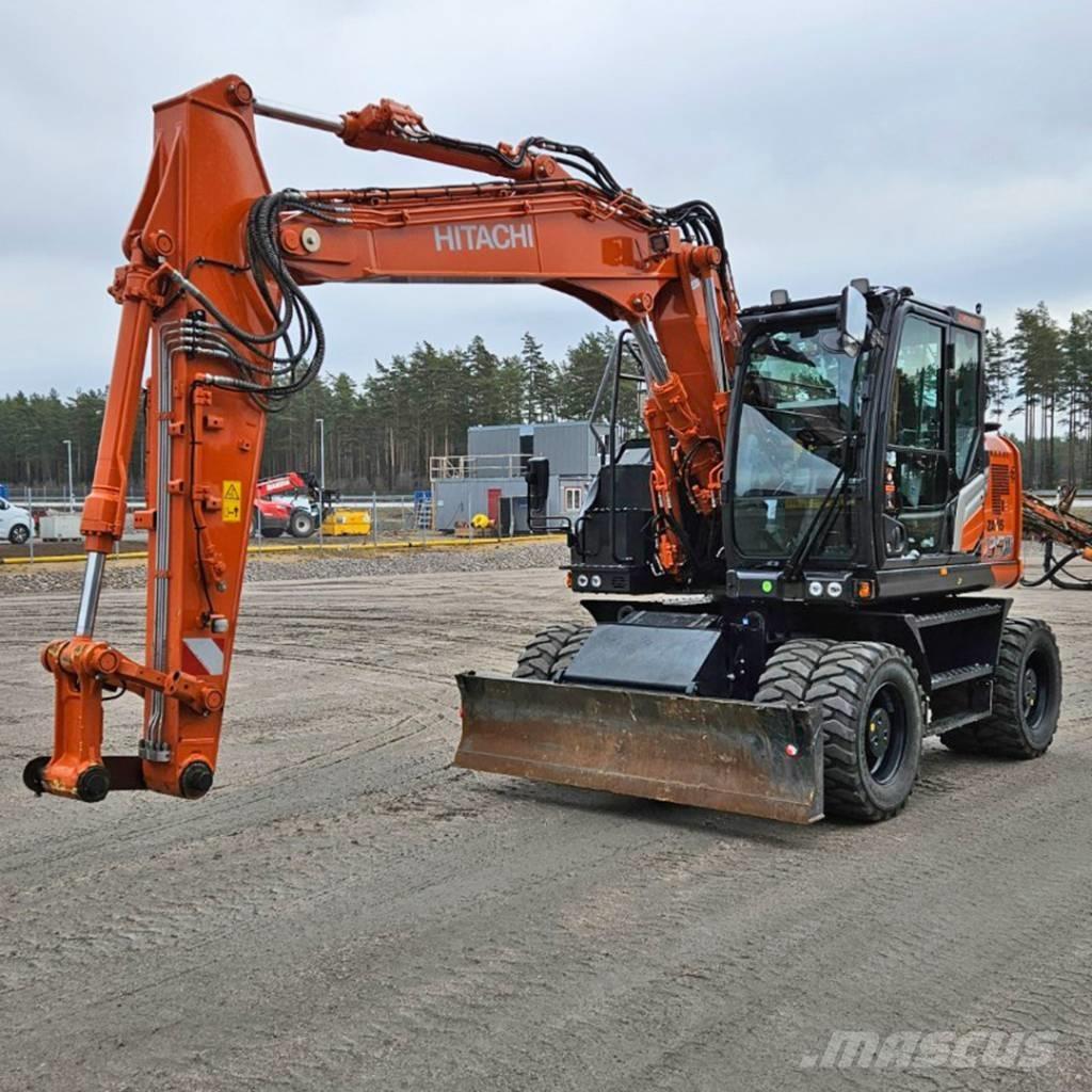 Hitachi ZX 135W Excavadoras de ruedas