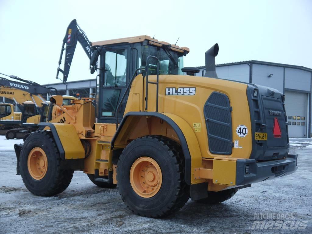 Hyundai HL 955 Cargadoras sobre ruedas