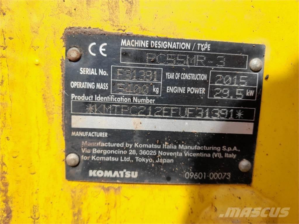 Komatsu PC55MR-3 Miniexcavadoras