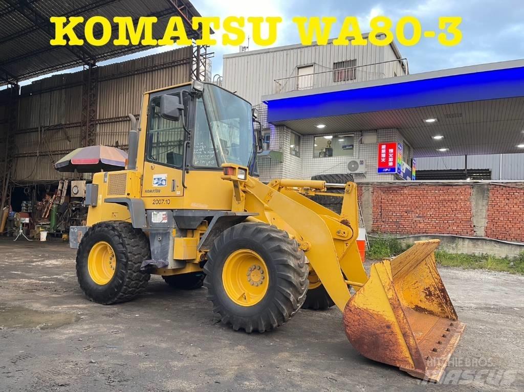 Komatsu WA80-3 Cargadoras sobre ruedas