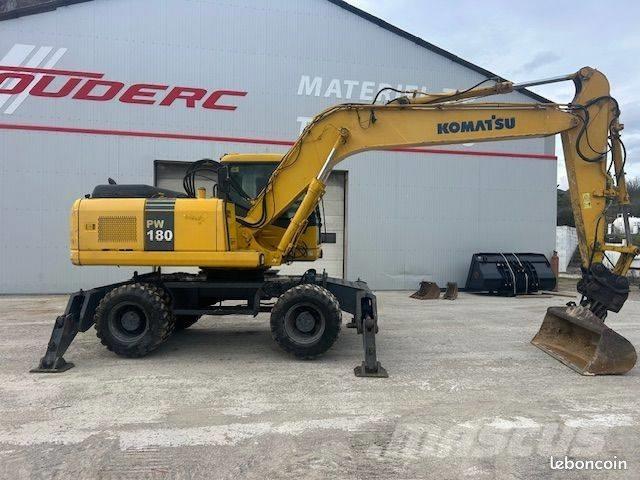 Komatsu PW 180 Excavadoras de ruedas