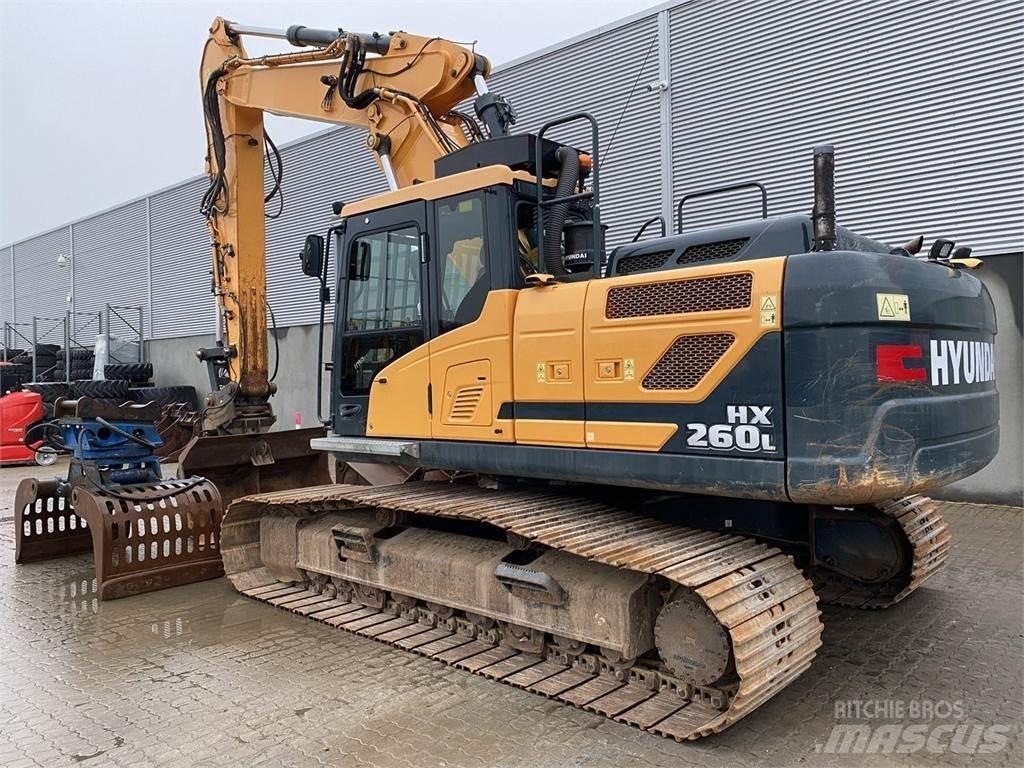 Hyundai HX260 Excavadoras sobre orugas