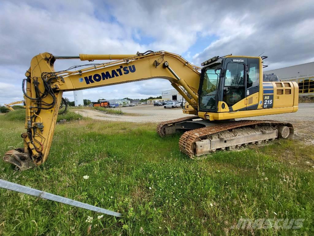 Komatsu HB215LC-2 Excavadoras sobre orugas