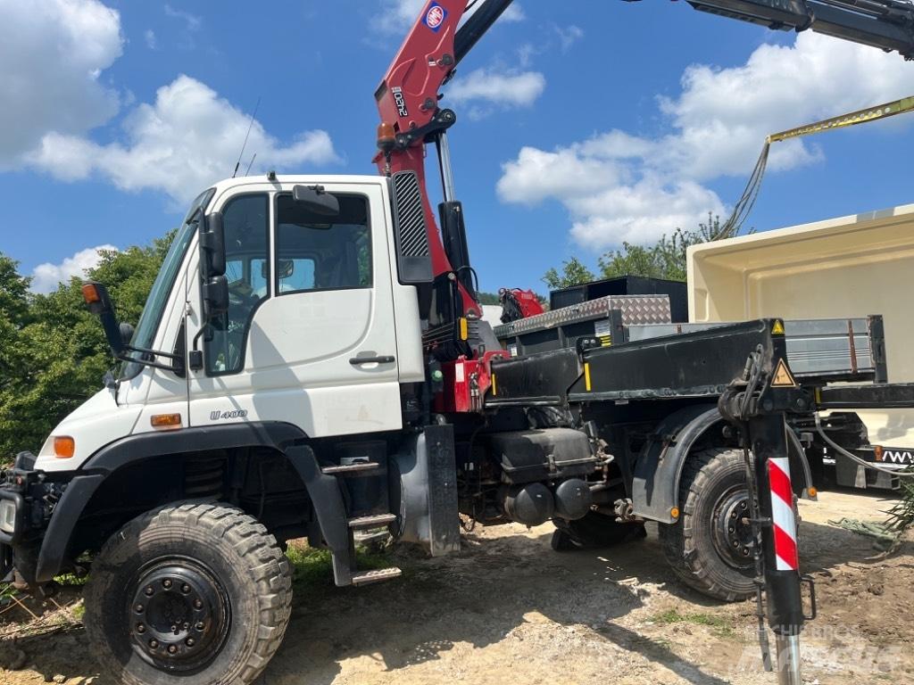 Unimog U400 Maquinarias para servicios públicos