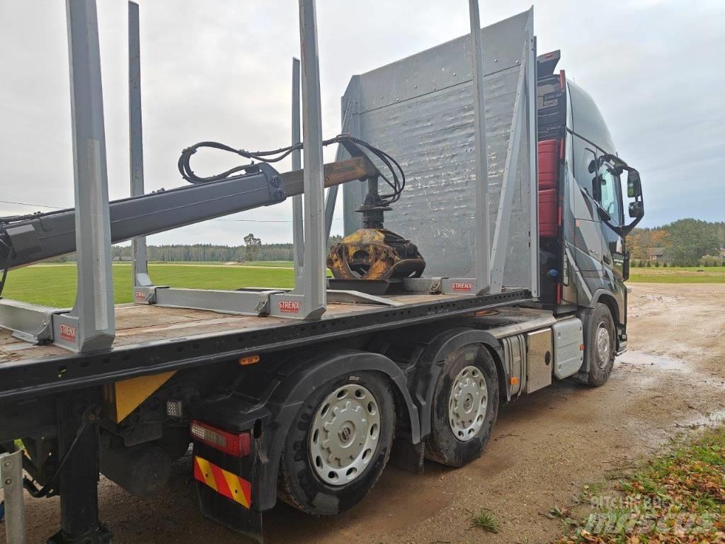 Schmitz poolhaagis Semirremolque de transporte de madera