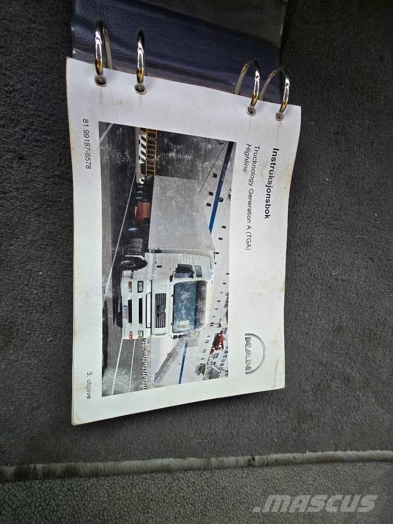 MAN TGA 26.413 Bañeras basculantes usadas