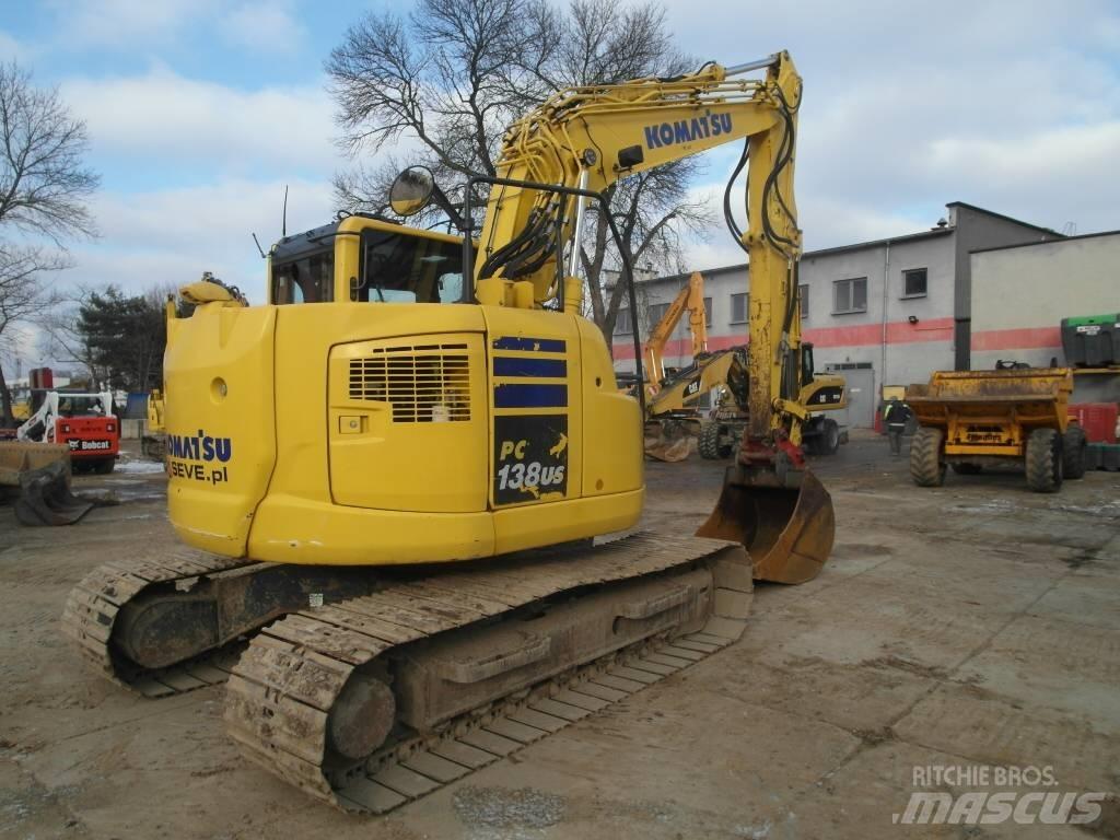 Komatsu PC138US-10 Excavadoras sobre orugas