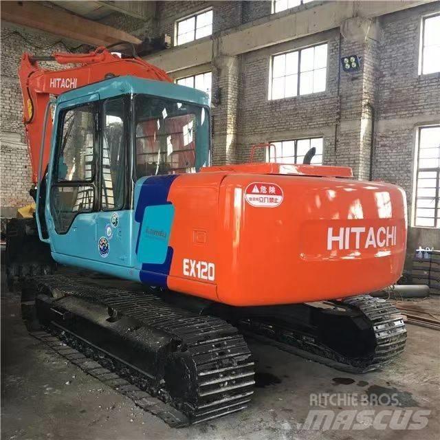 Hitachi EX 120 Excavadoras sobre orugas