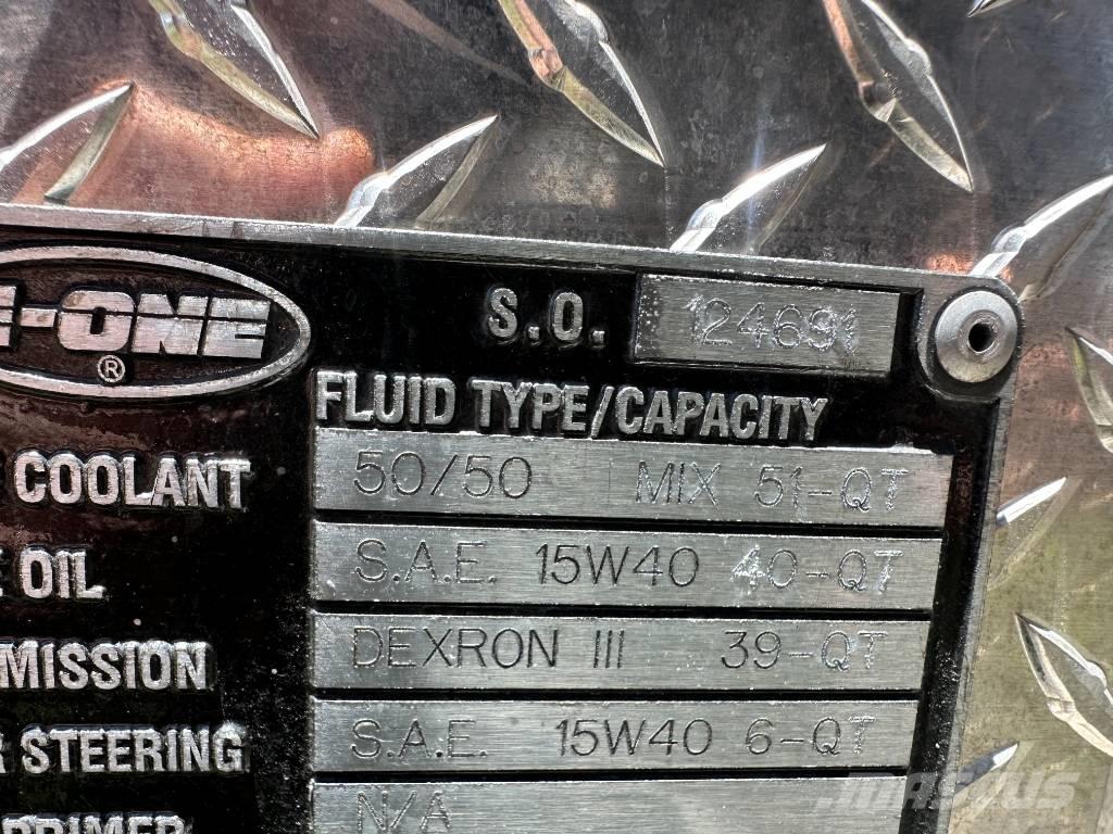 E-one Cyclone Camiones de bomberos