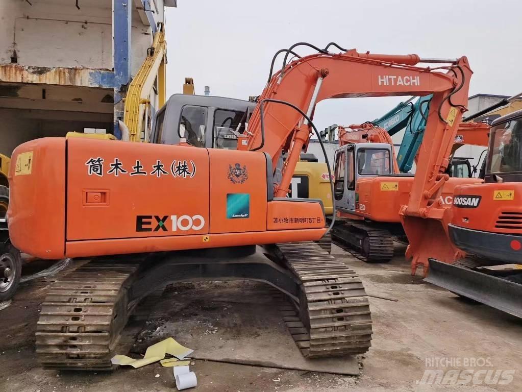 Hitachi EX 100 Excavadoras sobre orugas