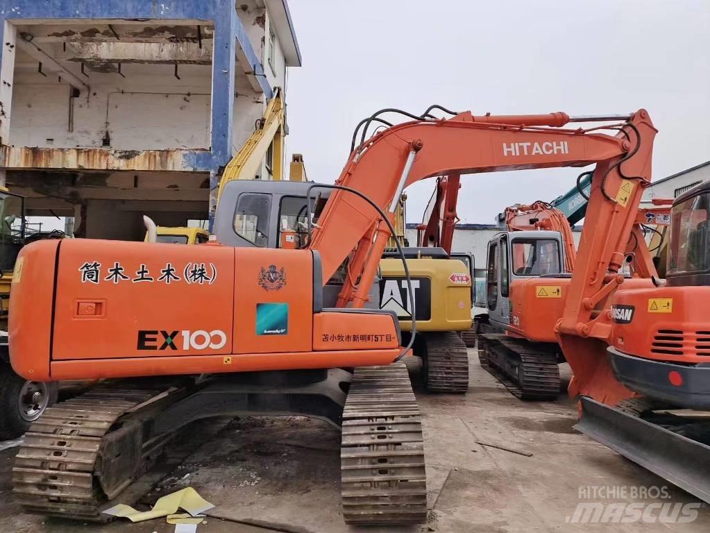 Hitachi EX 100 Excavadoras sobre orugas