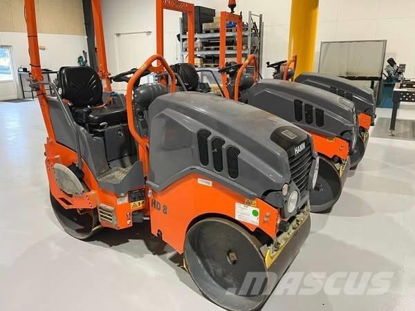 Hamm HD 8 Rodillos de doble tambor