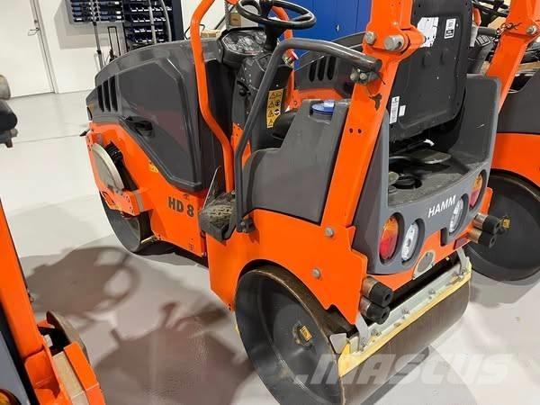 Hamm HD 8 Rodillos de doble tambor