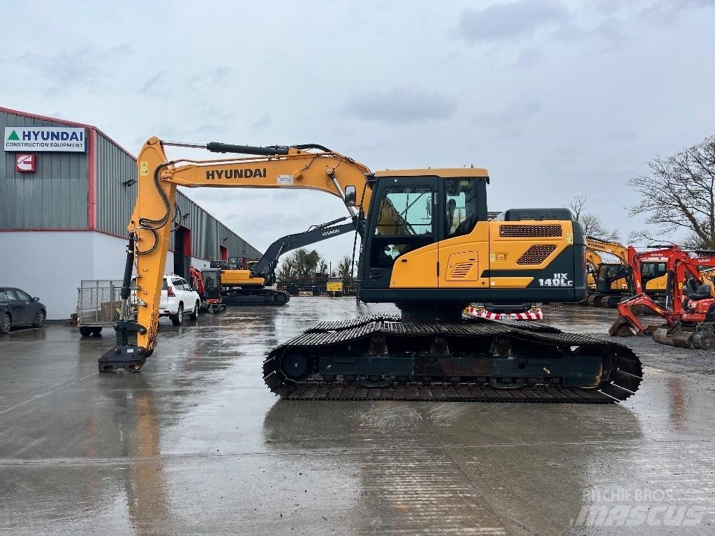 Hyundai HX140LC Excavadoras sobre orugas