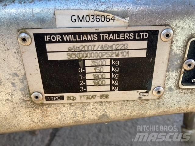 Ifor Williams TT3017 Remolques con caja de volteo