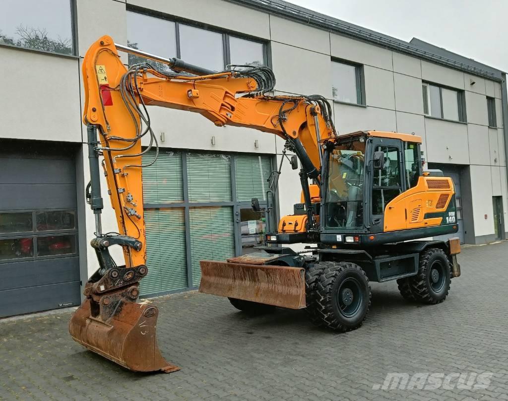 Hyundai HW140 Excavadoras de ruedas