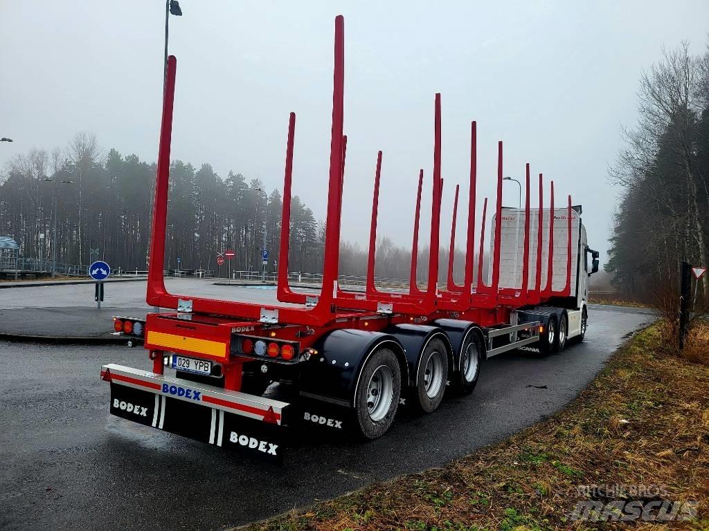 Bodex KIS3 Semirremolque de transporte de madera