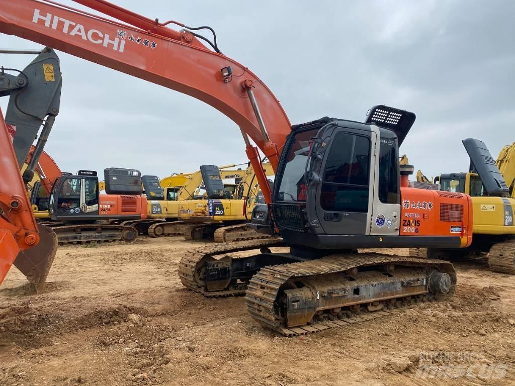 Hitachi zx200 Excavadoras sobre orugas