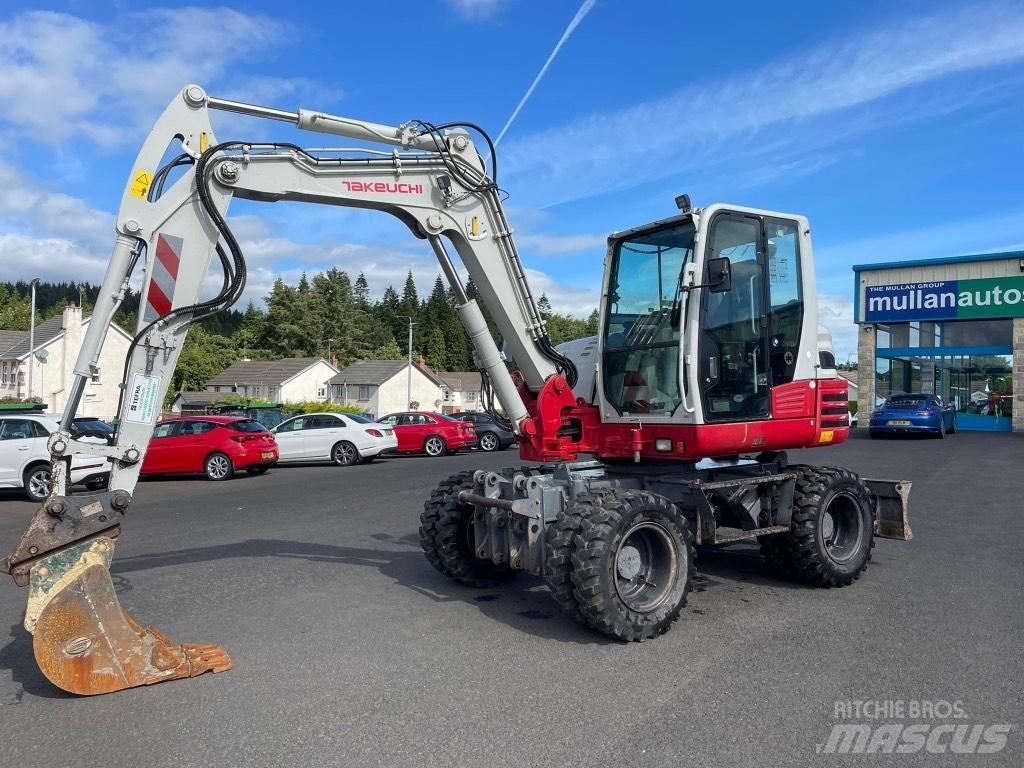 Takeuchi TB295W Excavadoras de ruedas