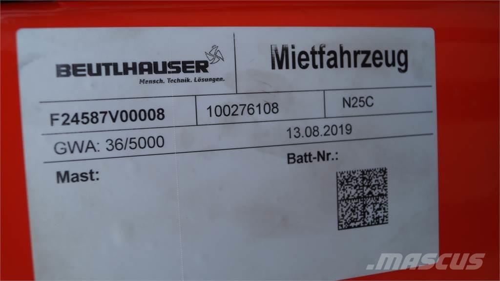 Linde N25C-lang Montacargas recogepedidos de baja altura