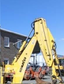 Komatsu WB97 Lanças Chasís